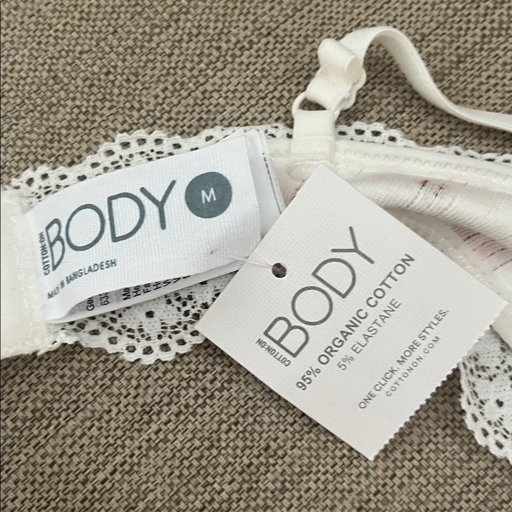 NWT panty bra set Body by Victoria organic cotton - Picture 7 of 8